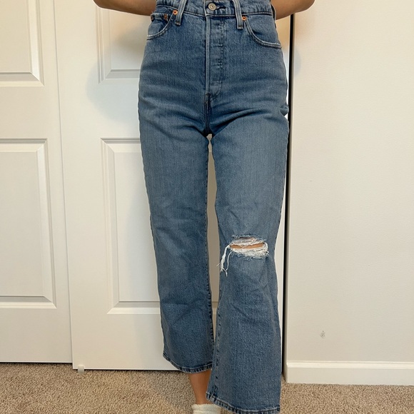 Levi's Denim - Levi’s Rib Cage Straight Jeans